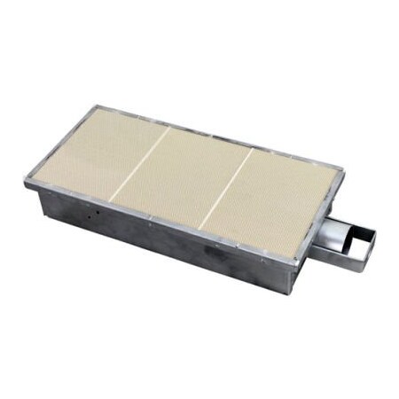 Allpoints Allpoints 26-3708 16 7/8" x 8 1/2" Infrared Burner without Orifice 263708